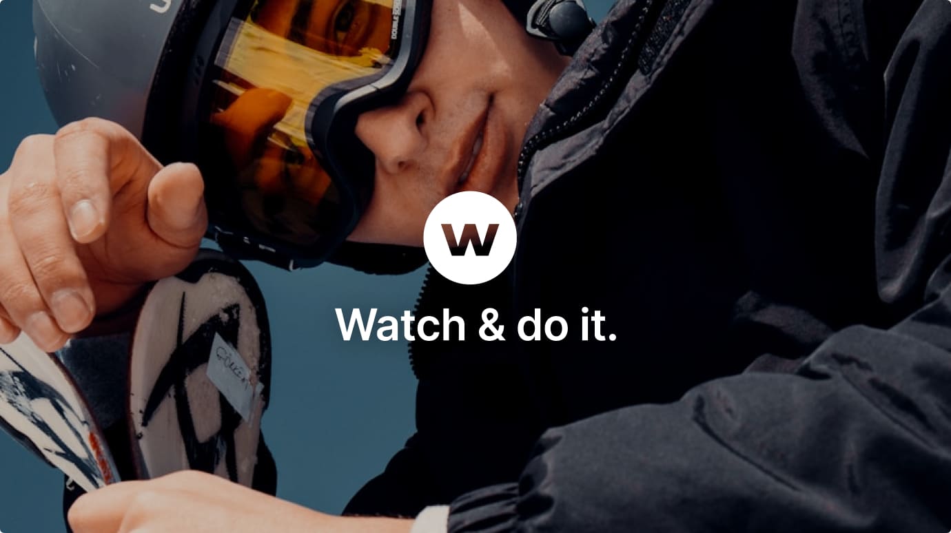 Watch & do it. Мобильное приложение. Изображение 1